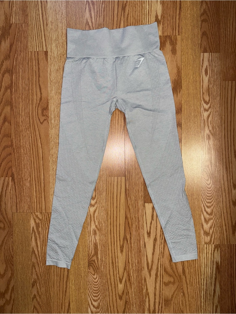 Gymshark Seamless High-Waist Leggings - Light Gray